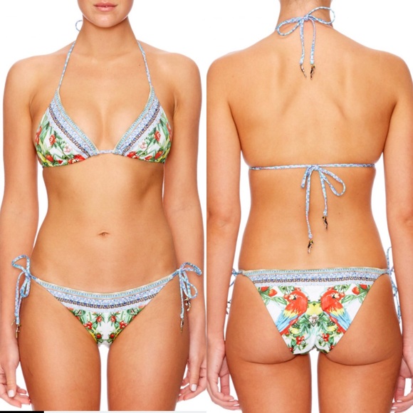 NEW Camilla One Flew Over Bird Bead Bikini - Picture 2 of 8